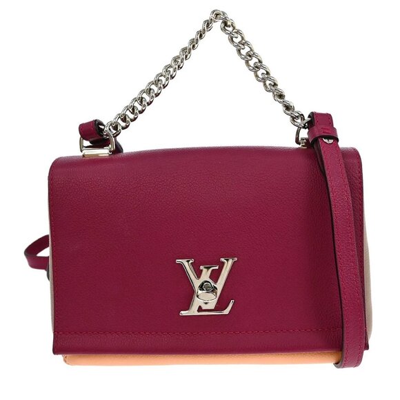 Louis Vuitton Purple Lockme II 2way Handbag - Picture 1 of 8